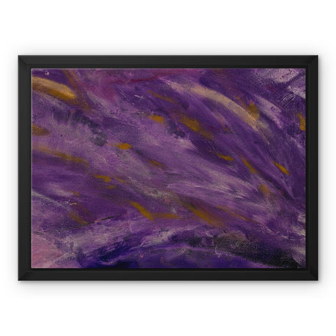 Galaxy Storm  Framed Canvas