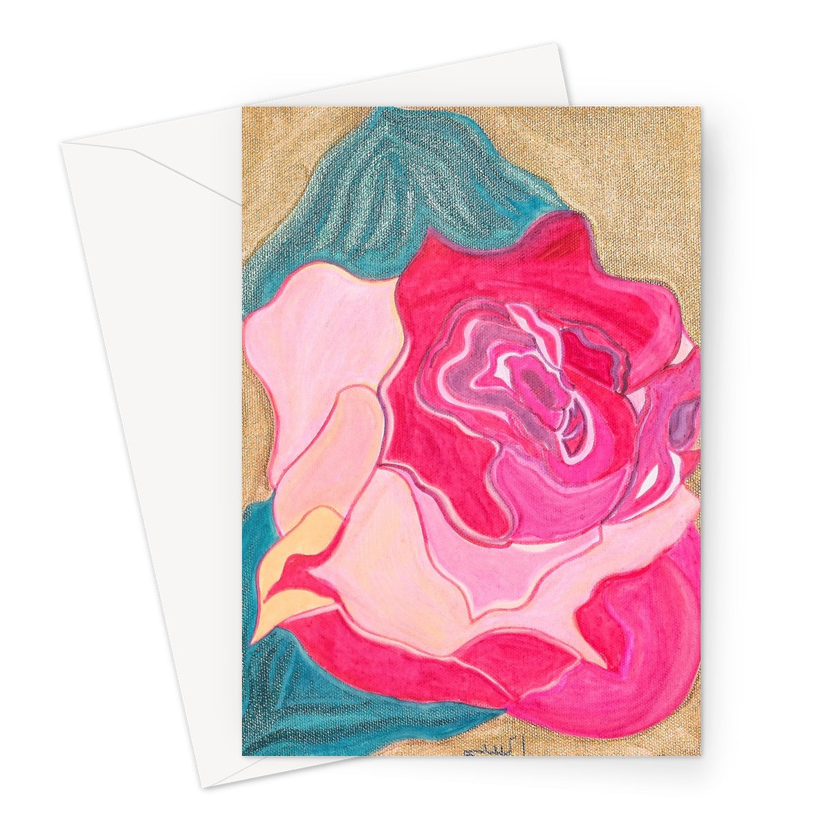 Classic Rose Greeting Card