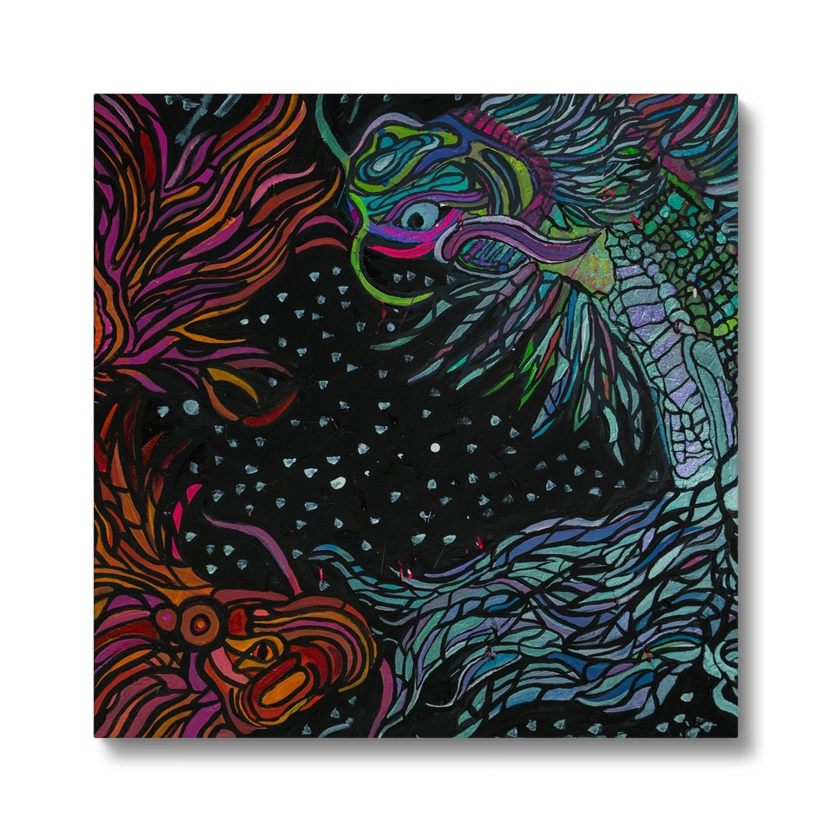 Dragon Fish Canvas