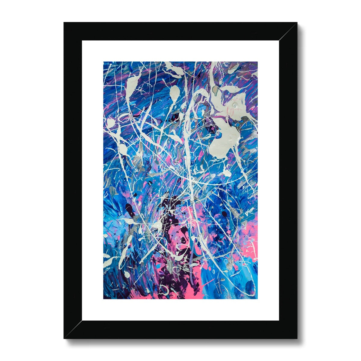 Messy Love Framed & Mounted Print