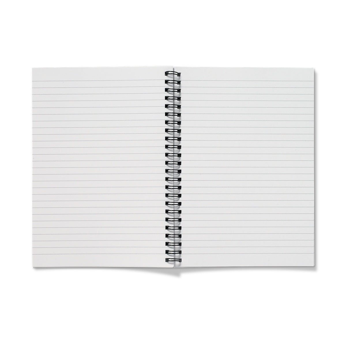 Logo White Notebook