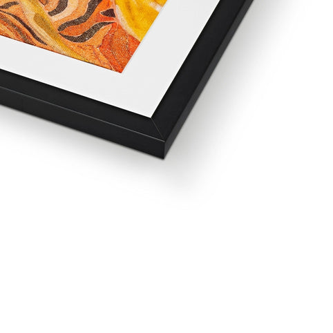 Count Your Stripes Framed & Mounted Print