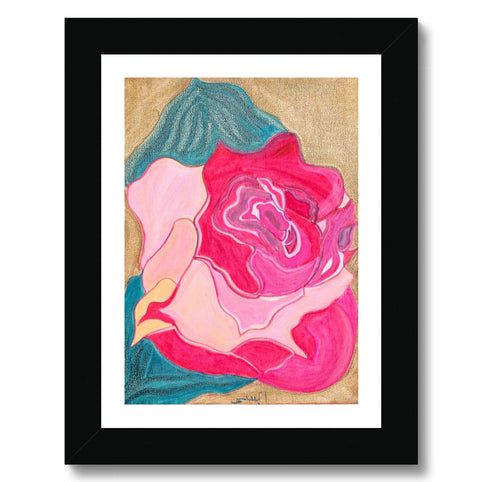 Classic Rose Framed Print