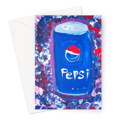 POP Pepsi  Greeting Card
