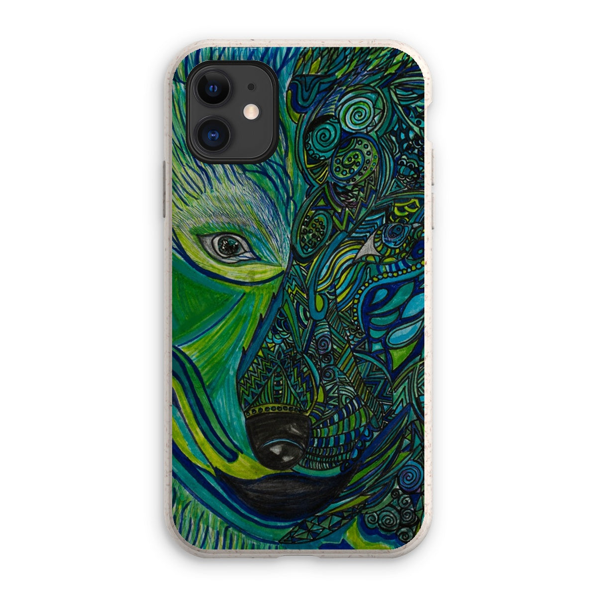 Sprit Wolf Eco Phone Case