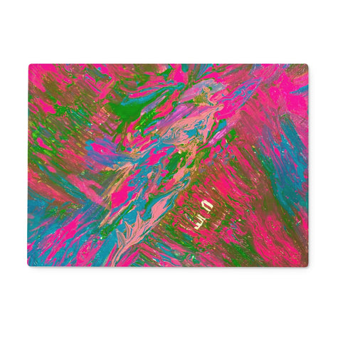 Pretty By Nature  Glass Chopping Board