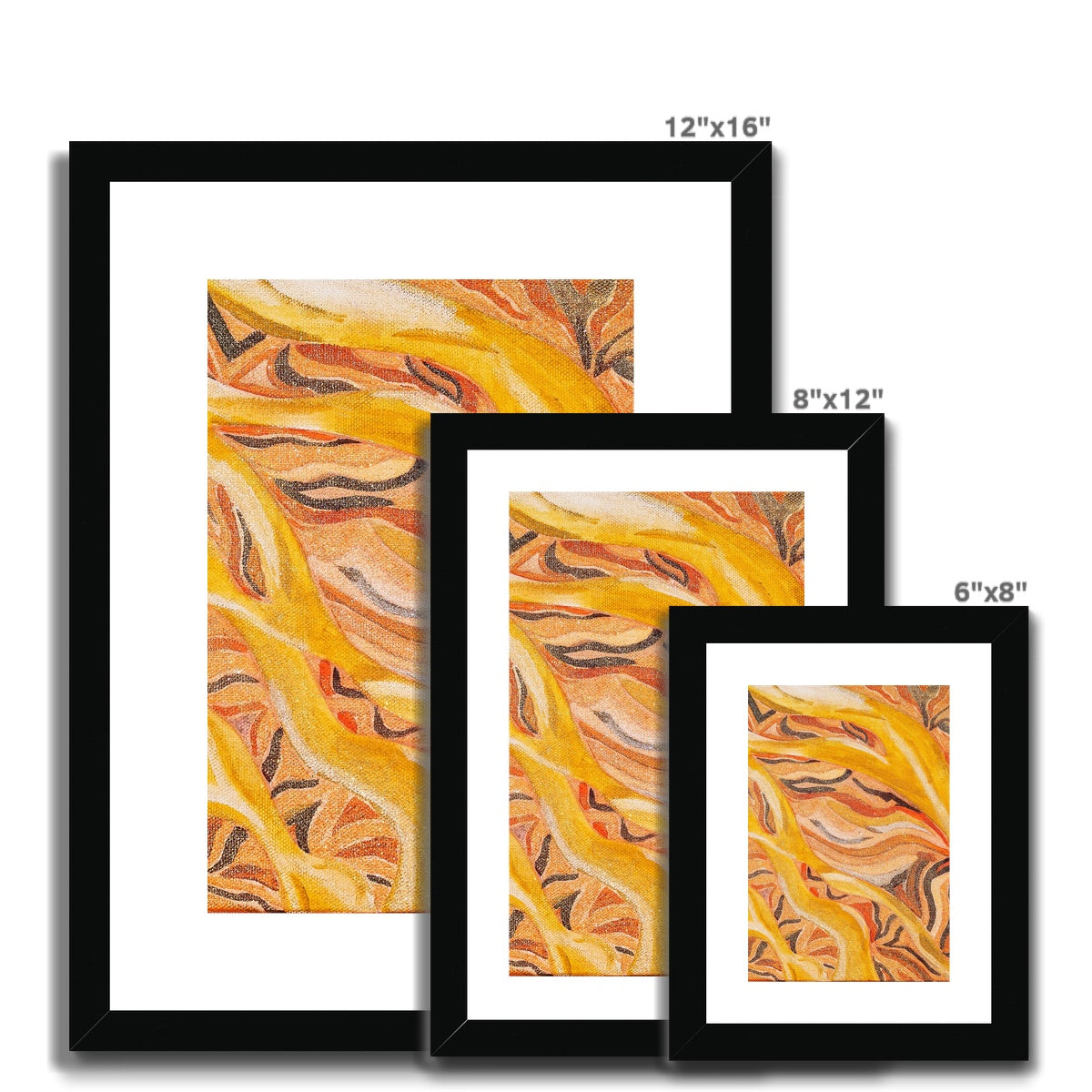 Count Your Stripes Framed & Mounted Print
