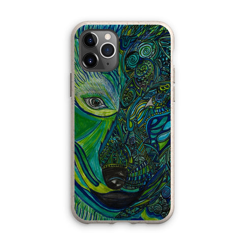 Sprit Wolf Eco Phone Case