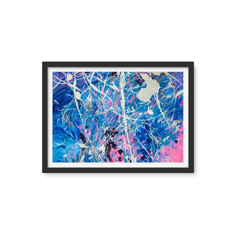 Messy Love Framed Photo Tile