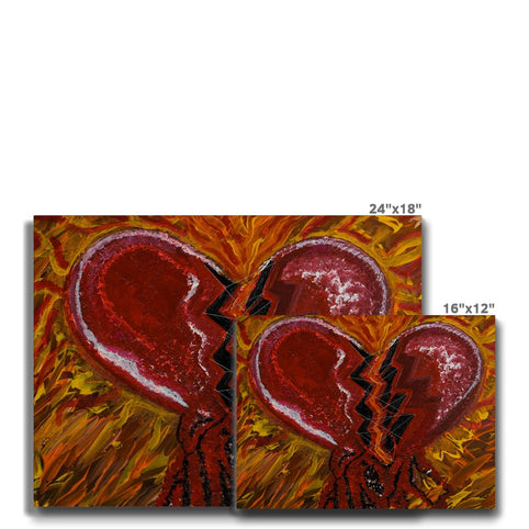 Blood of Hearts Canvas