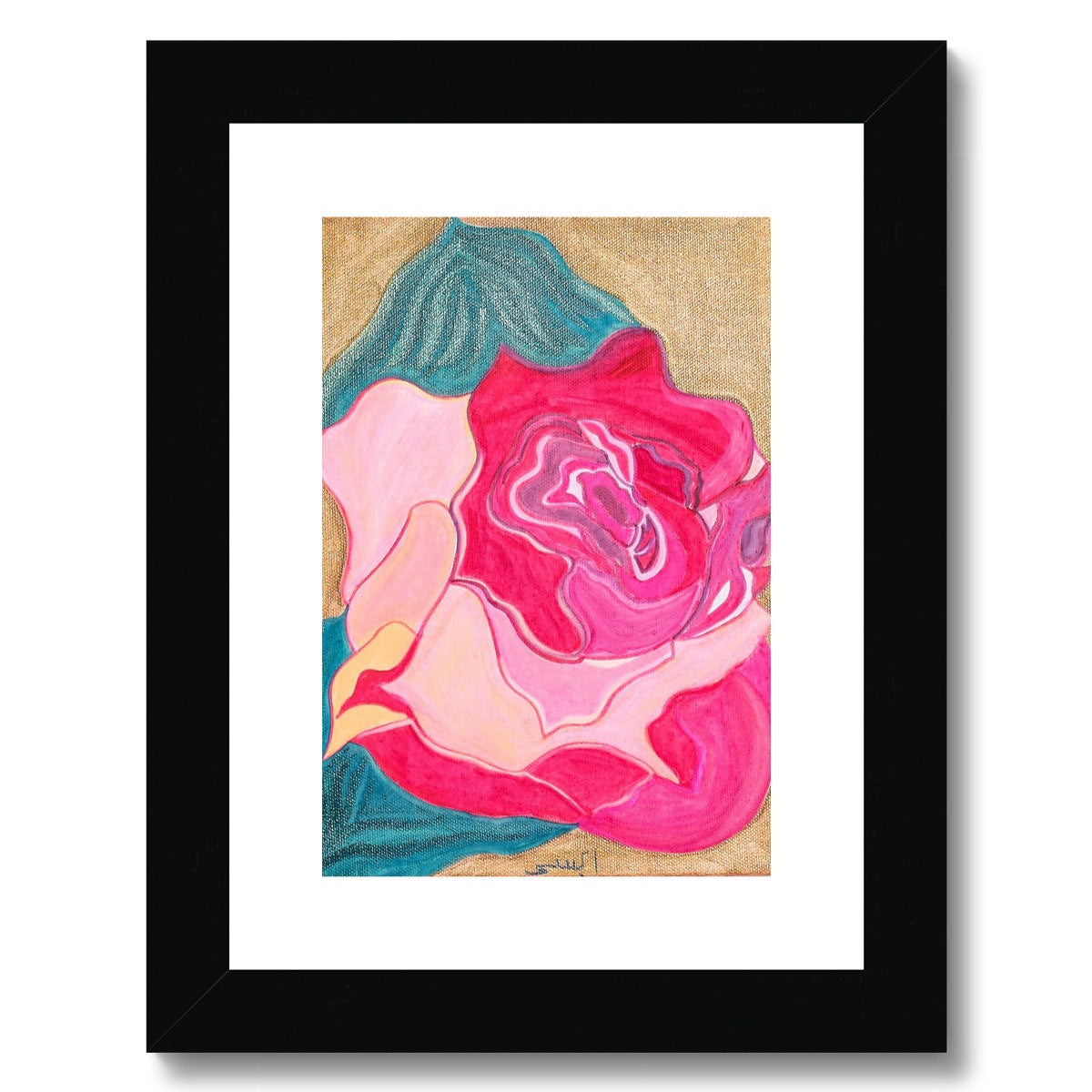 Classic Rose Framed & Mounted Print