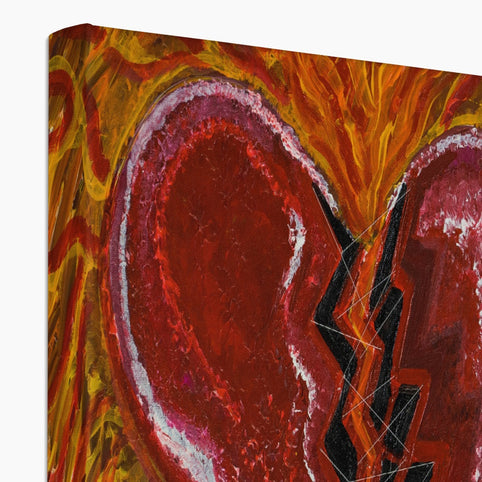 Blood of Hearts Canvas