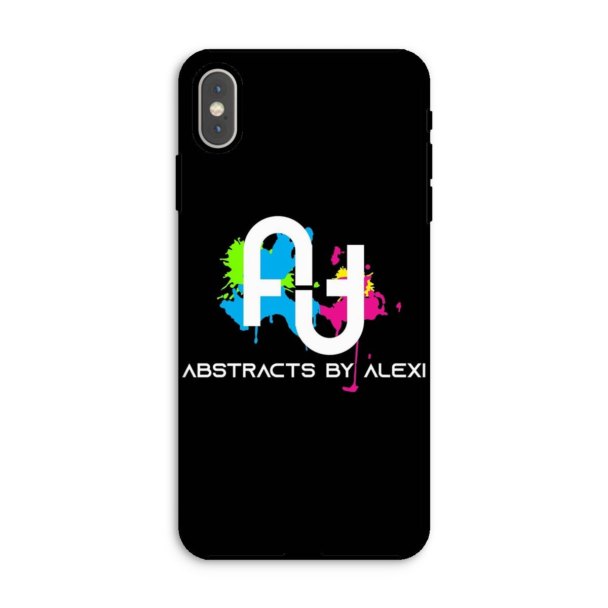 Logo Black Tough Phone Case