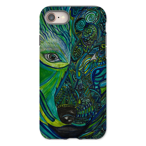 Sprit Wolf Tough Phone Case