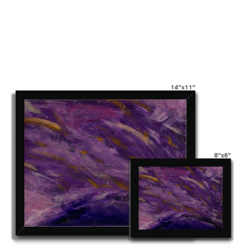 Galaxy Storm  Framed Print