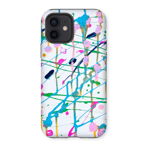 Rainbow Rain Tough Phone Case