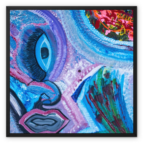 Beauty is the Eye of the Beholder  Framed Canvas