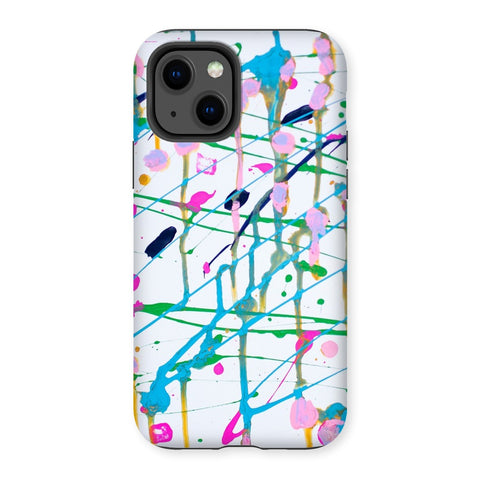 Rainbow Rain Tough Phone Case