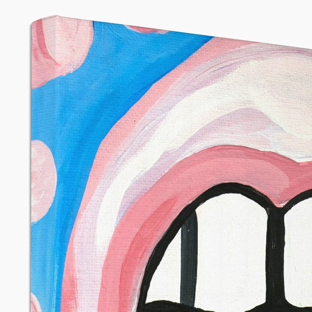 Pop Bubble Gum Canvas