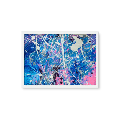 Messy Love Framed Photo Tile