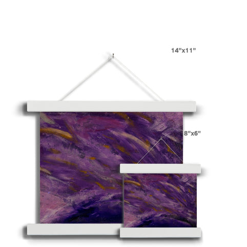 Galaxy Storm  Fine Art Print with Hanger