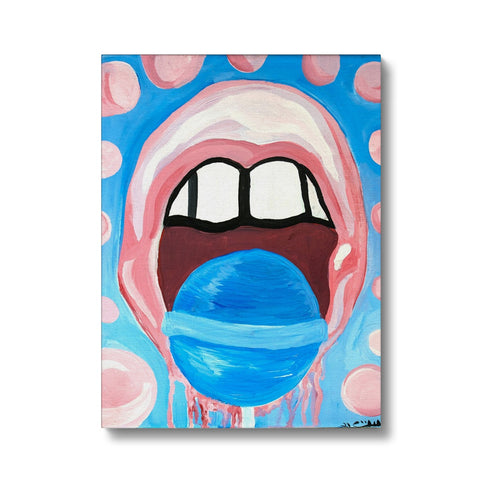 Pop Bubble Gum Canvas