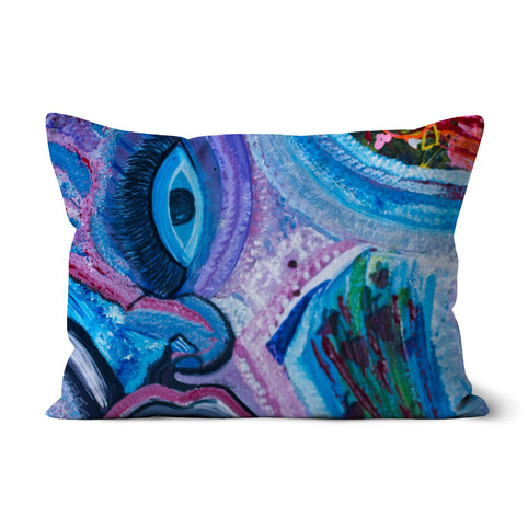 Beauty is the Eye of the Beholder  Cushion