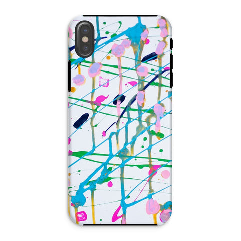 Rainbow Rain Tough Phone Case