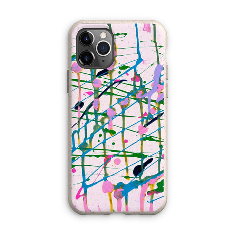 Rainbow Rain Eco Phone Case