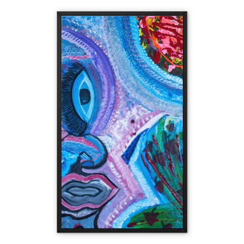 Beauty is the Eye of the Beholder  Framed Canvas