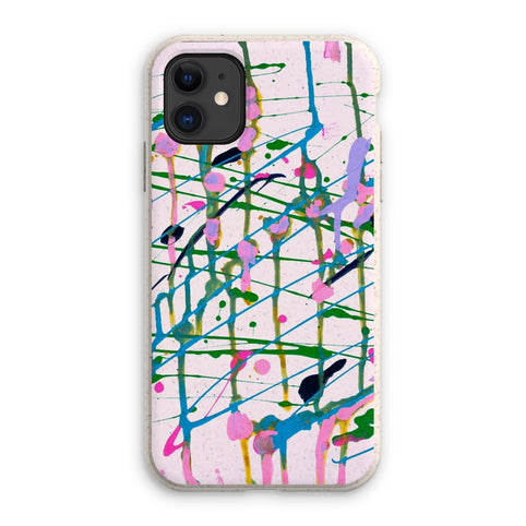 Rainbow Rain Eco Phone Case